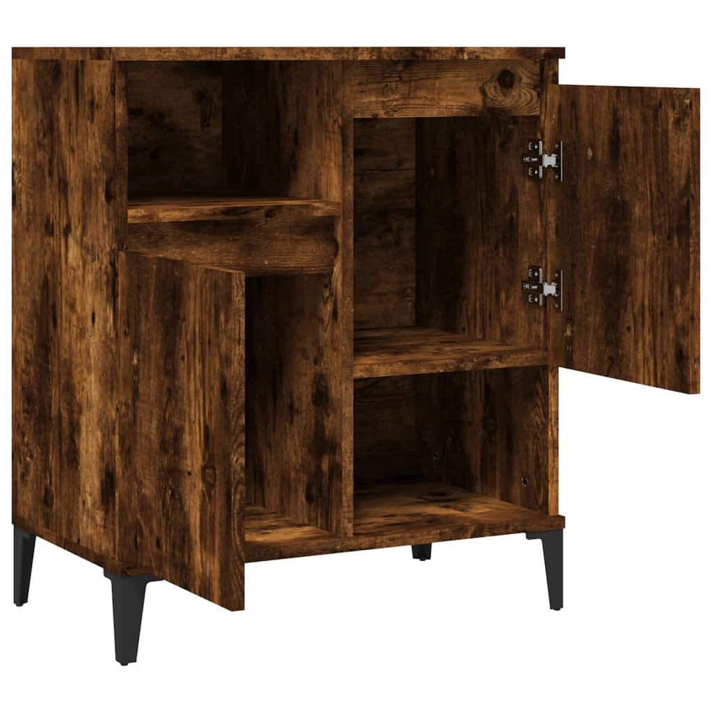Buffet credenza cassettiera armadio mobile contenitore organizer per cucina soggiorno salotto 60 x 35 x 70 cm legno ingegnerizzato marrone 02_0030995