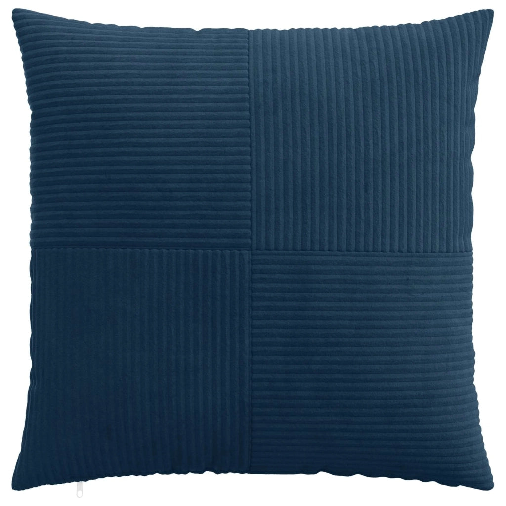 Federa 2 pcs ALMELO Blu navy 65 x 65 cm corduroy 915509