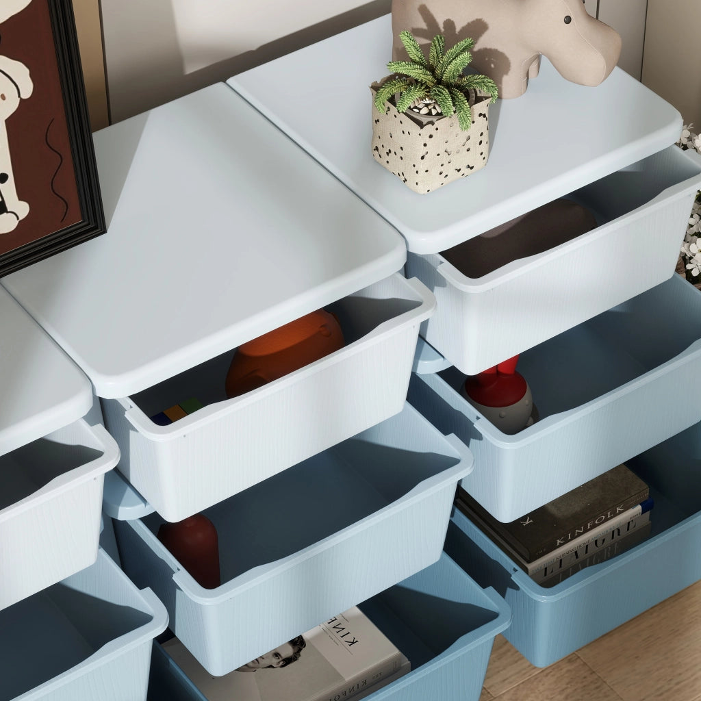 Cassettiera a 9 cassetti per bambini ¨C Minimal ¨C Blu