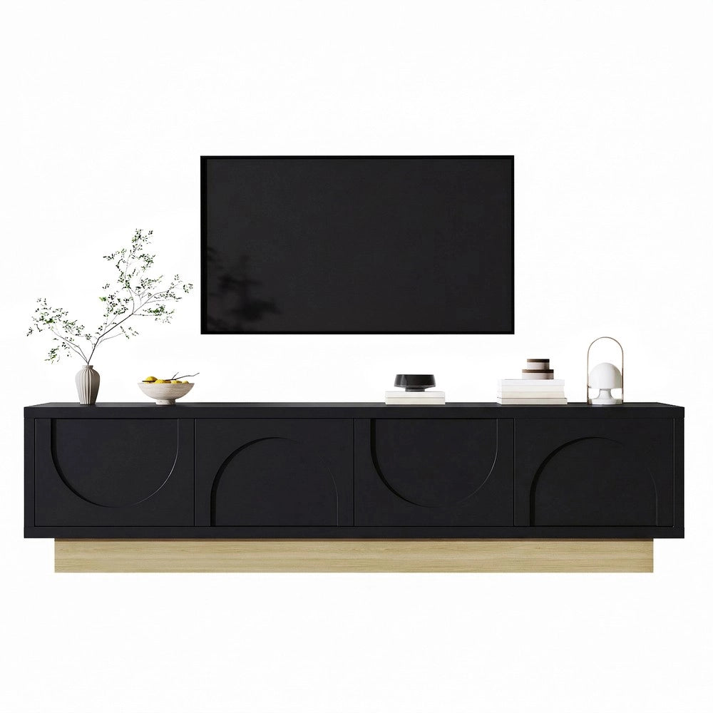 Mobile TV ¨C Xylo ¨C Nero, Legno, 175 cm