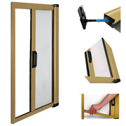 ZANZARIERA IRS OPERA 140X240 CM ORIZZONTALE BRONZO