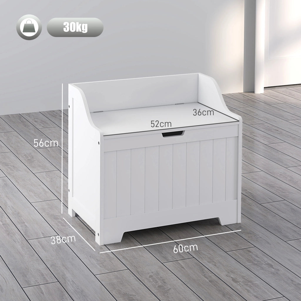 Cassa in legno con coperchio ¨C Minimal ¨C bianco