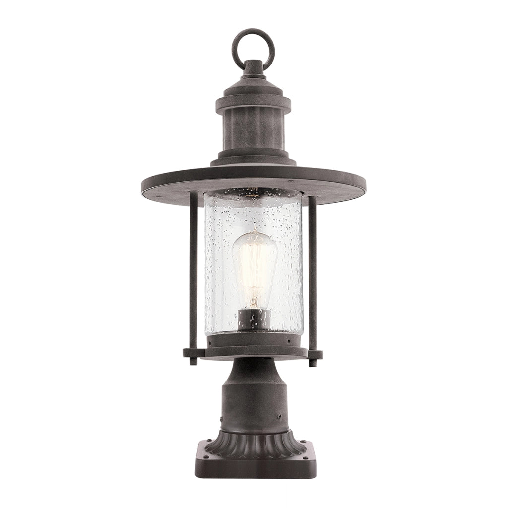 Lampada esterno colonna Riverwood zinco E27 60W Kichler