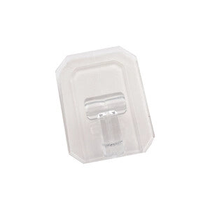 GANCIO ADESIVO GIGANTE PLASTICA TRASPARENTE BL 1PZ