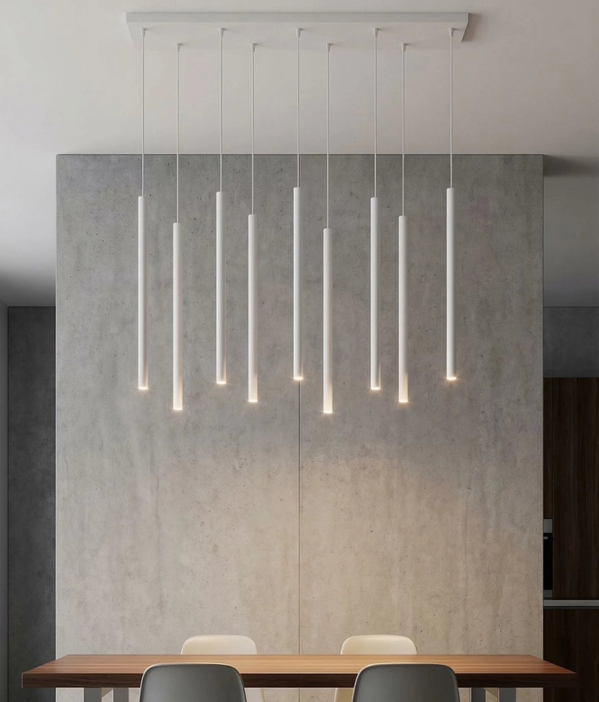 Lampada sospesa moderna SELTER grigia 9xG9 Emibig