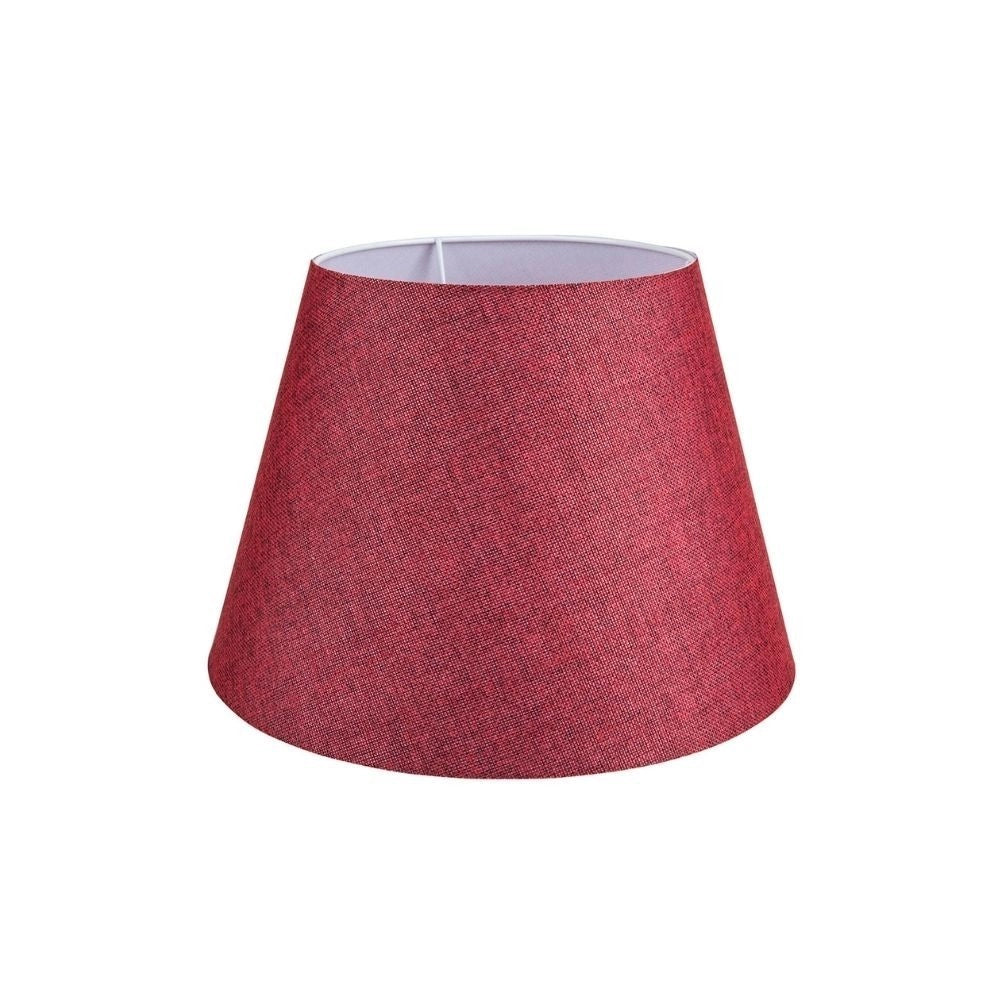 Lampada da tavolo base bianca e paralume colore rosso LAGUNAH372865