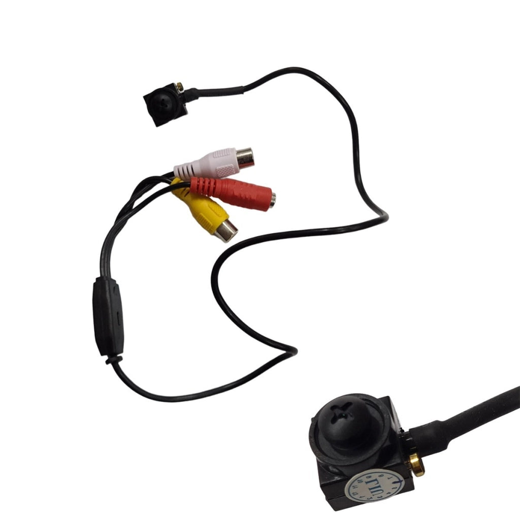 MINI MICRO TELECAMERA CAMERA CAM CMOS A COLORI AUDIO CON MICROFONO VITE