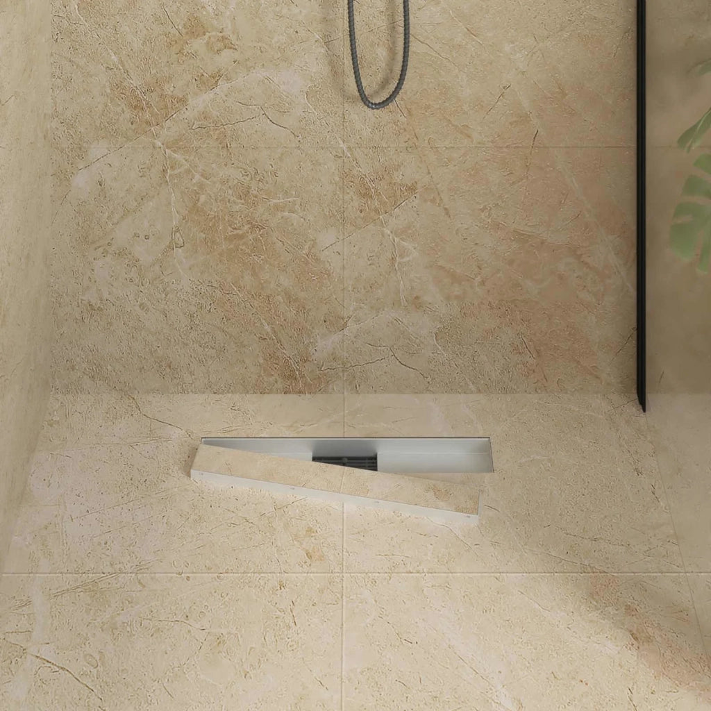 Drenaggio doccia 2 in 1 Argento 60 cm Acciaio Inox 304 42015938