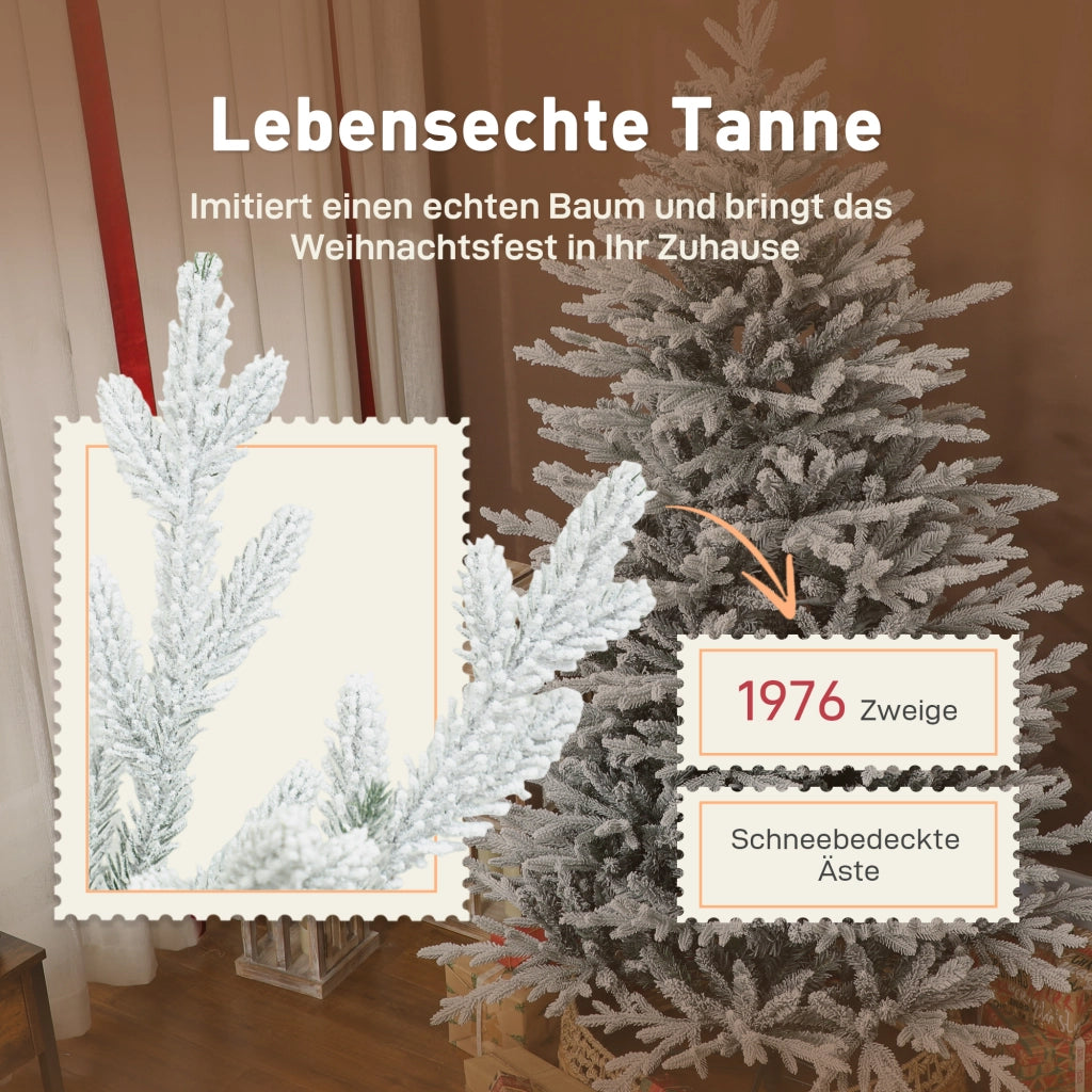 Albero di Natale Artificiale 180 cm ¨C Xylo ¨C Effetto Neve, 1976 Rami