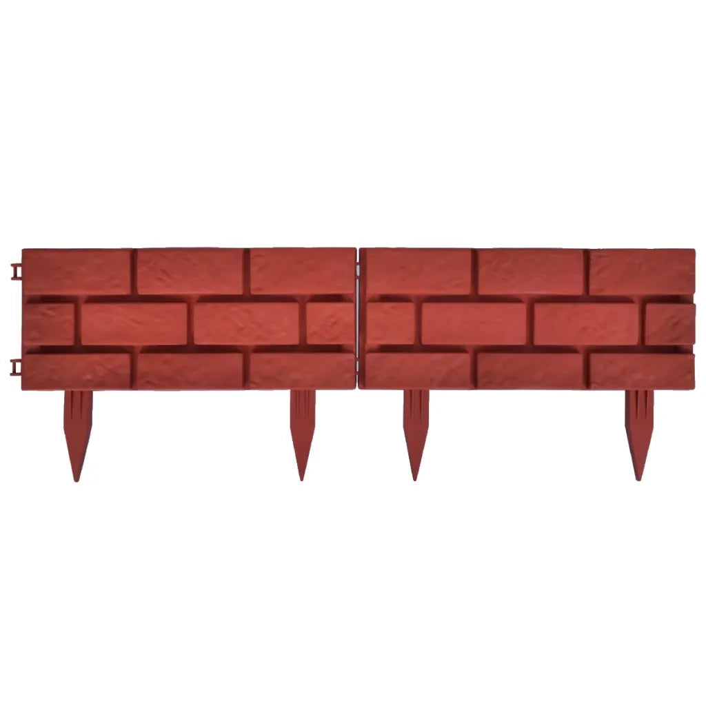 Divisorio Ambienti | Divider per stanze | Paravento per Prato con Design a Mattoni 11 pz