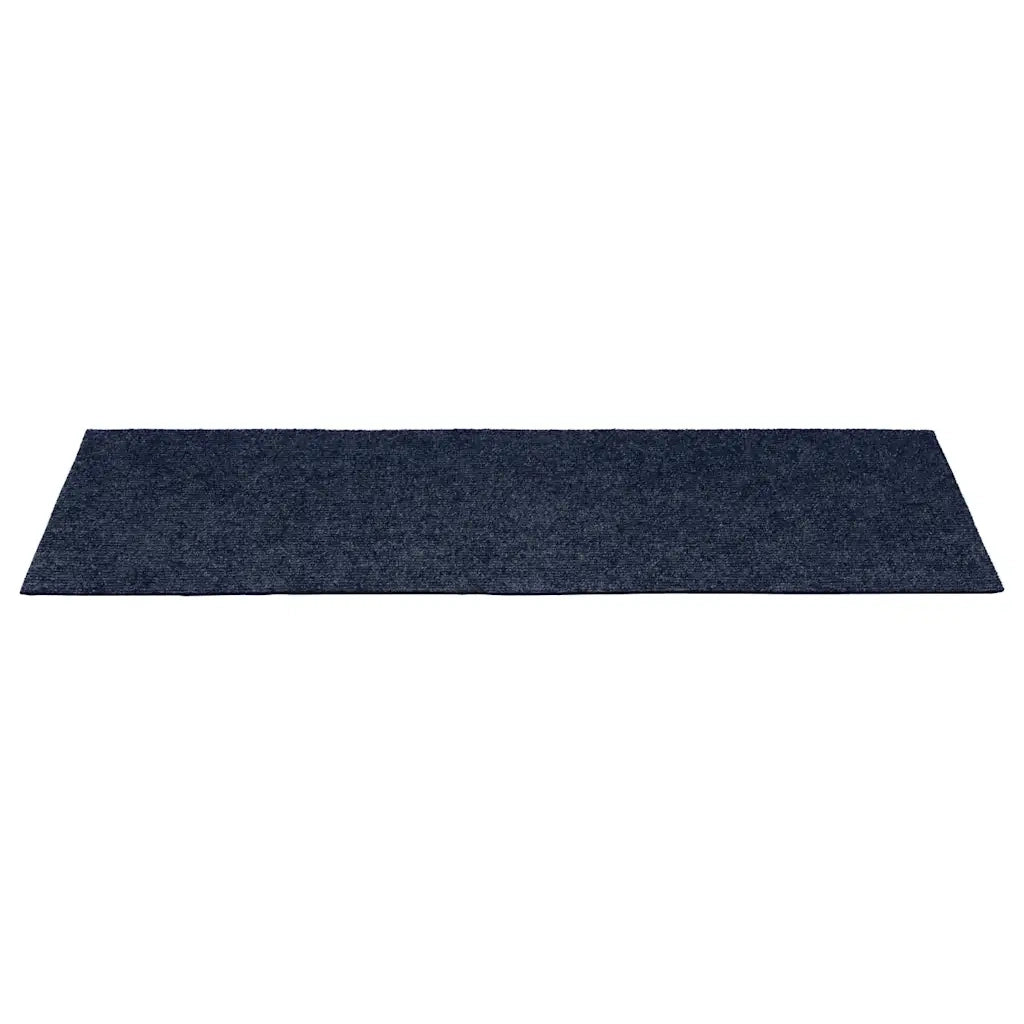 Tappetini per scale autoadesivi 30 pz 60x25 cm blu navy rettangolari 3365713
