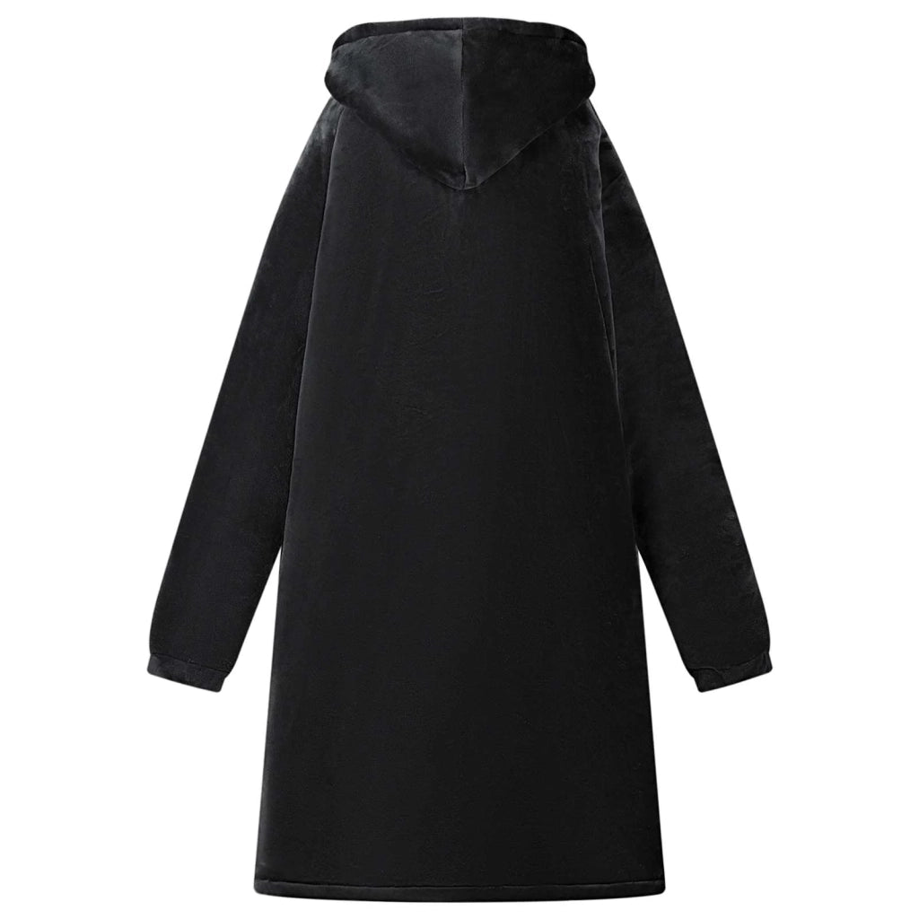 Felpa coperta Nero M Pile e Flanella CFW3863890