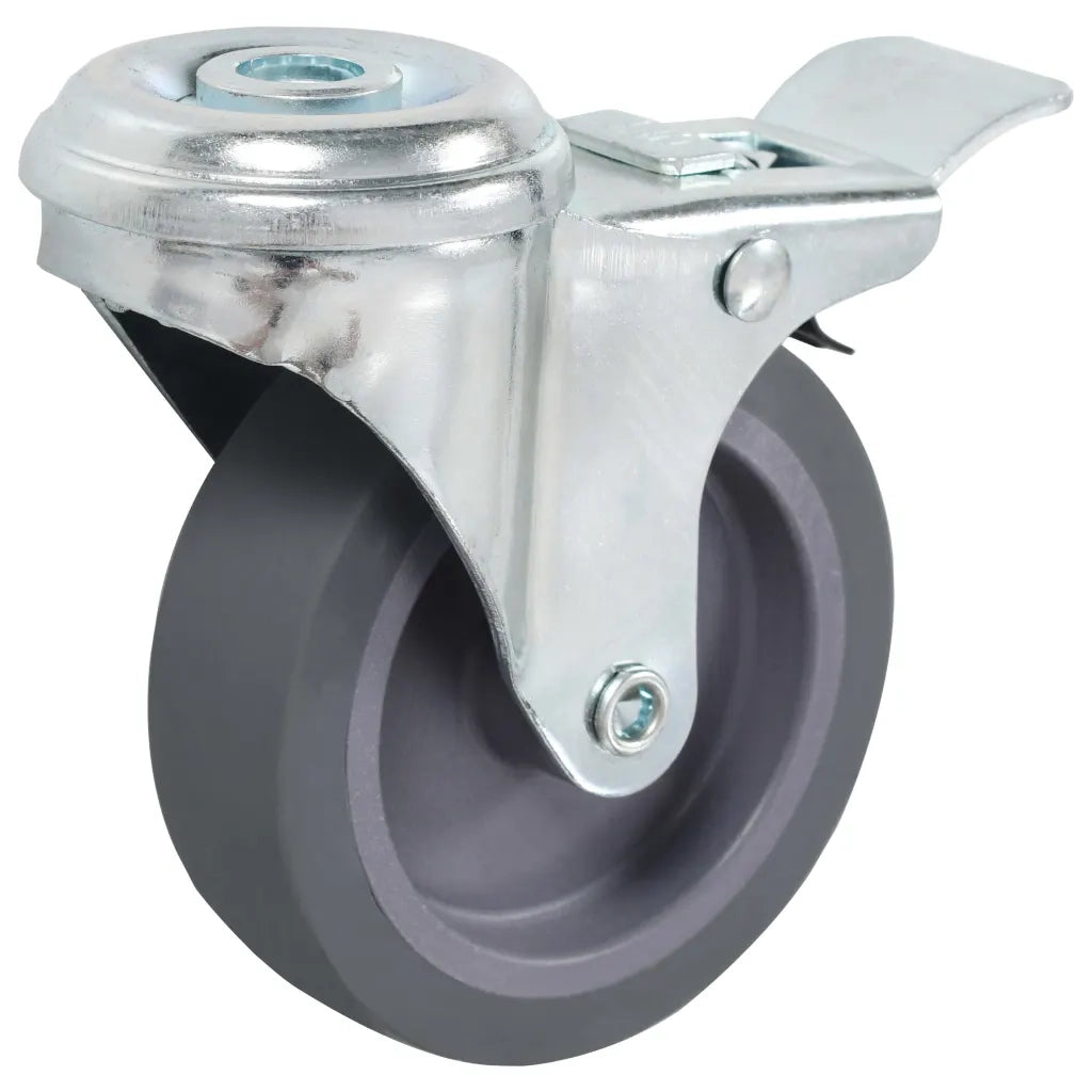 Ruote Girevoli con Foro per Bulloni 24 pz 75 mm 277859