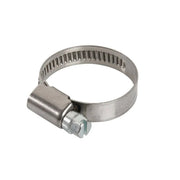Fascetta stringitubo SERFLEX nastro 9mm acciaio bordi rialzati tondi+misure Ø 60 - 80