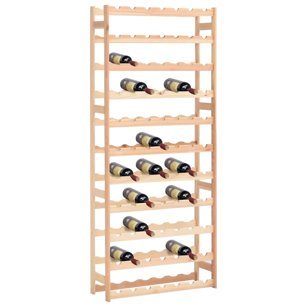 Portavini da 77 Bottiglie in Legno di Pino cod mxl 51502