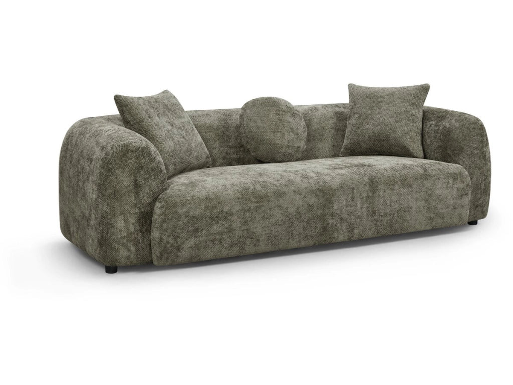 Divano lineare "Faubourg" - 3 posti - Verde