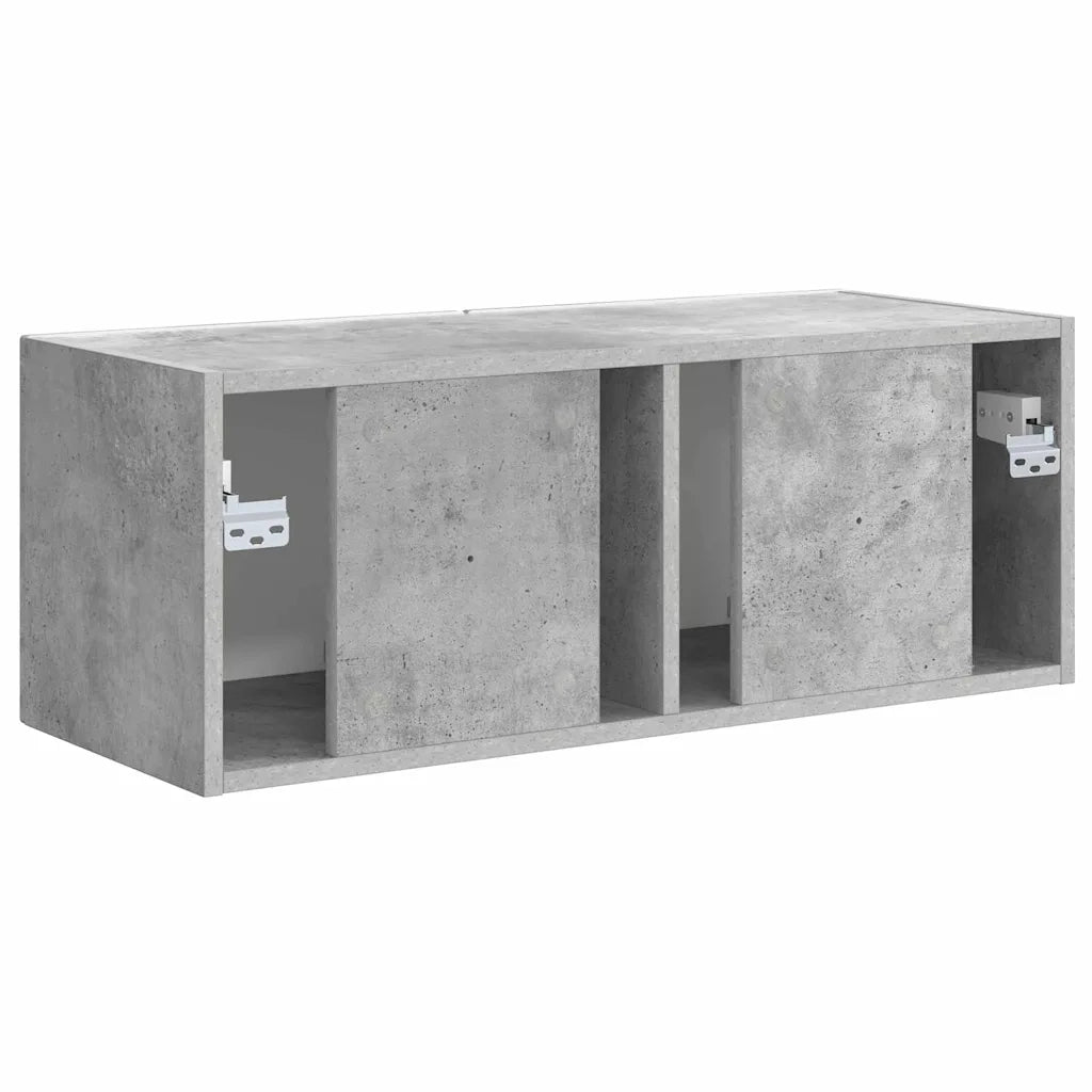 Mobile TV da parete Calcestruzzo 78,5 x 31 x 29,5 cm 892215