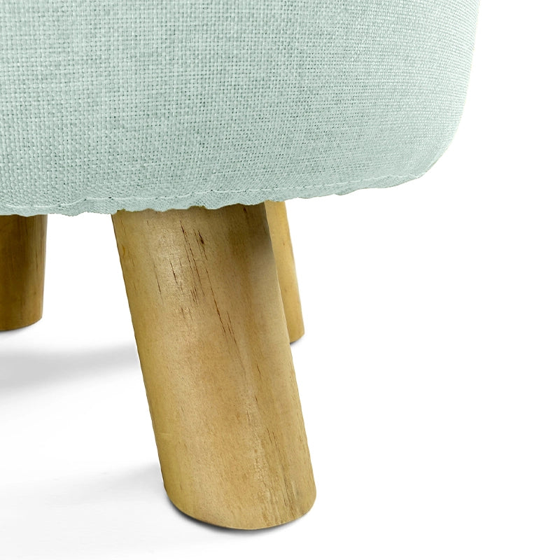 Pouf divano, pouf poggiapiedi verde tiffany – Nemo - SG20NEPL
