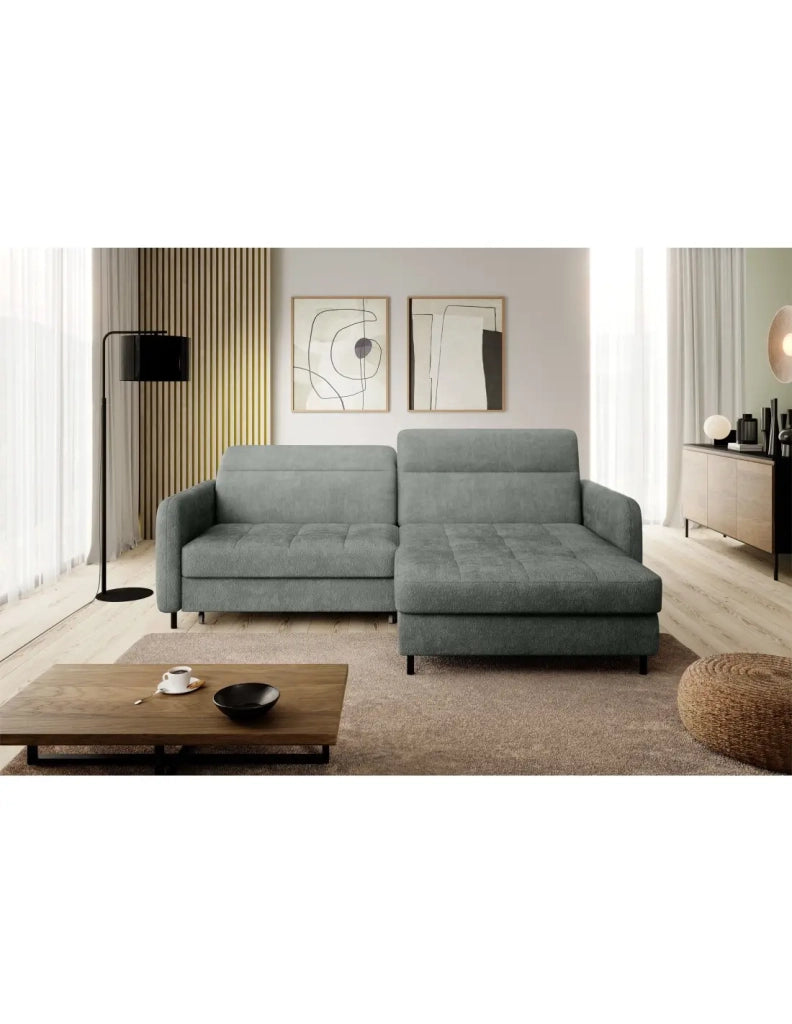 Divano ad angolo collezione GOUMSI colore Verde chiaro