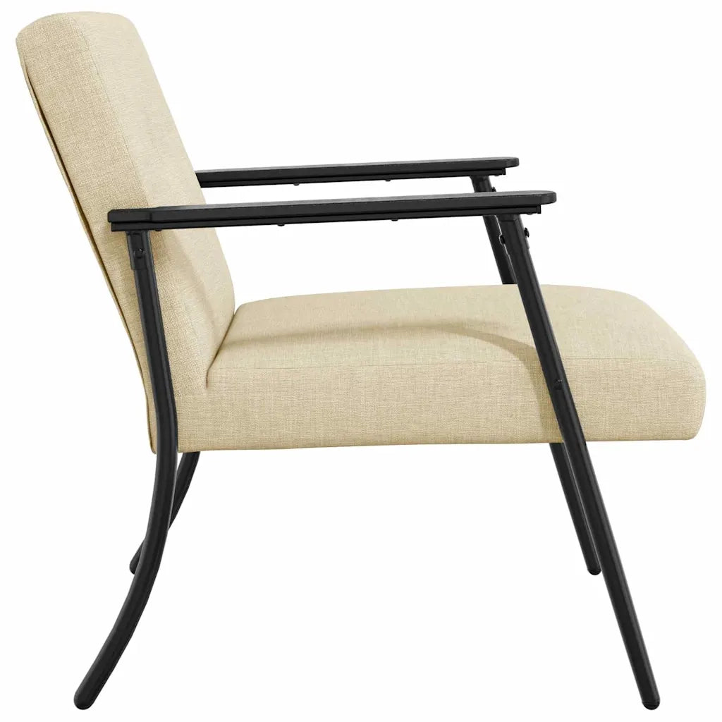 Poltrona | Sedia Relax Crema Tessuto