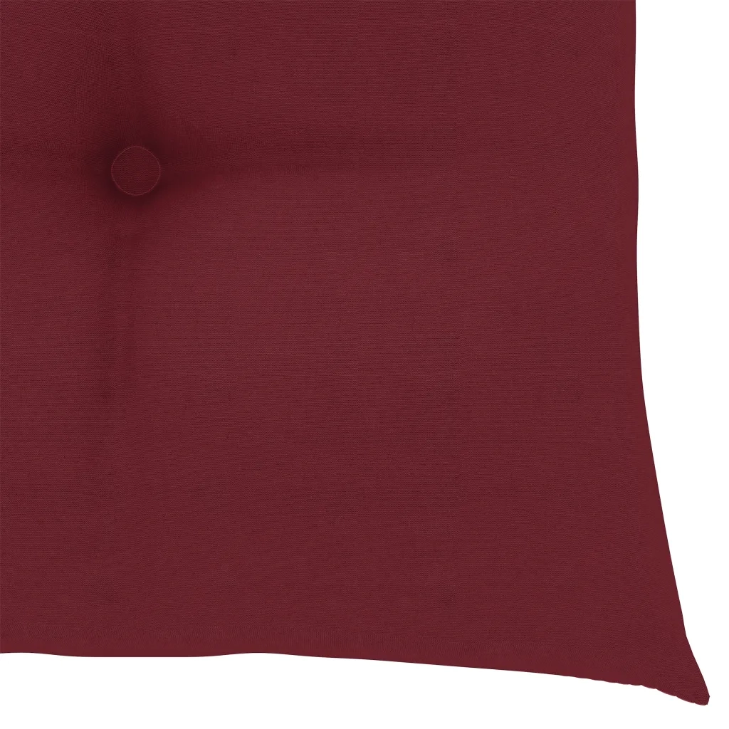 Set da Pranzo da Giardino 5 pz | Set Salotto da Giardino Pieghevole con Cuscini in Bamb¨´