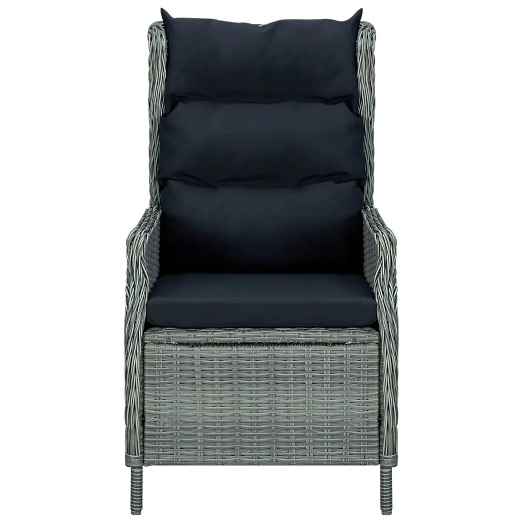 Set da Pranzo da Giardino 3 pz Grigio Chiaro 3099643