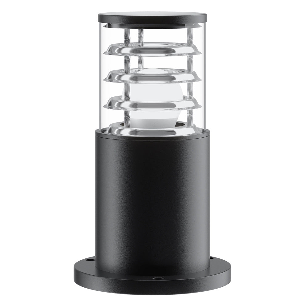 Maytoni Lampada da terra moderna Bronx 1 luce E27 IP54 nero alluminio