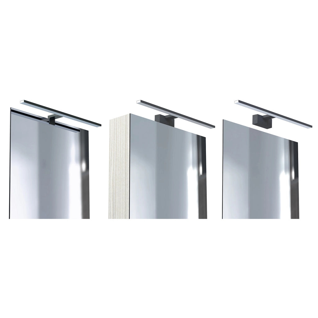 Applique bagno sopra specchio 80cm LED 15W Nero Nowodvorski
