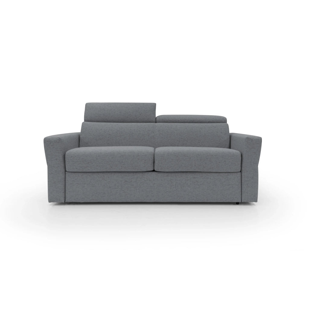 Avalon Divano letto con materasso H18 180 cm (mat. 120x197 cm) grigio