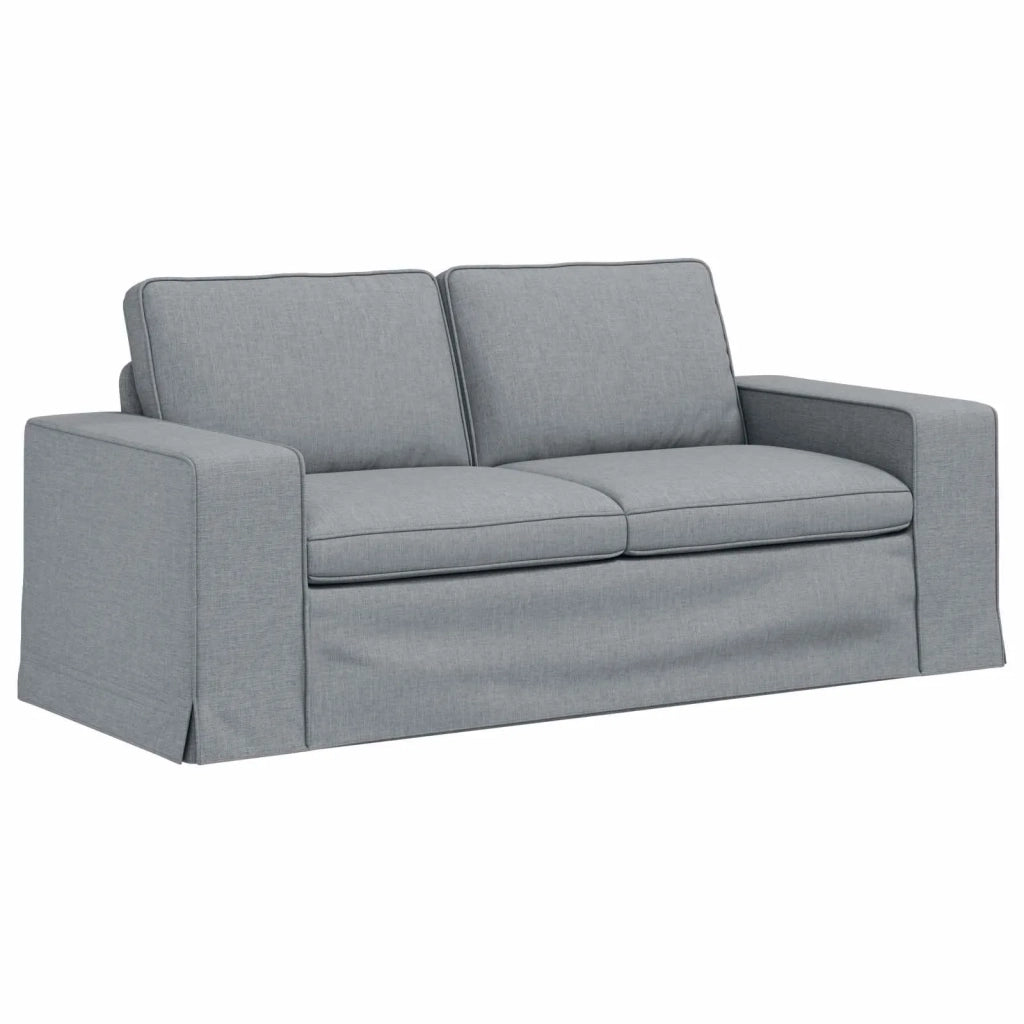 Divano Grigio chiaro 182 x 80 x 82 cm Tessuto 42024390