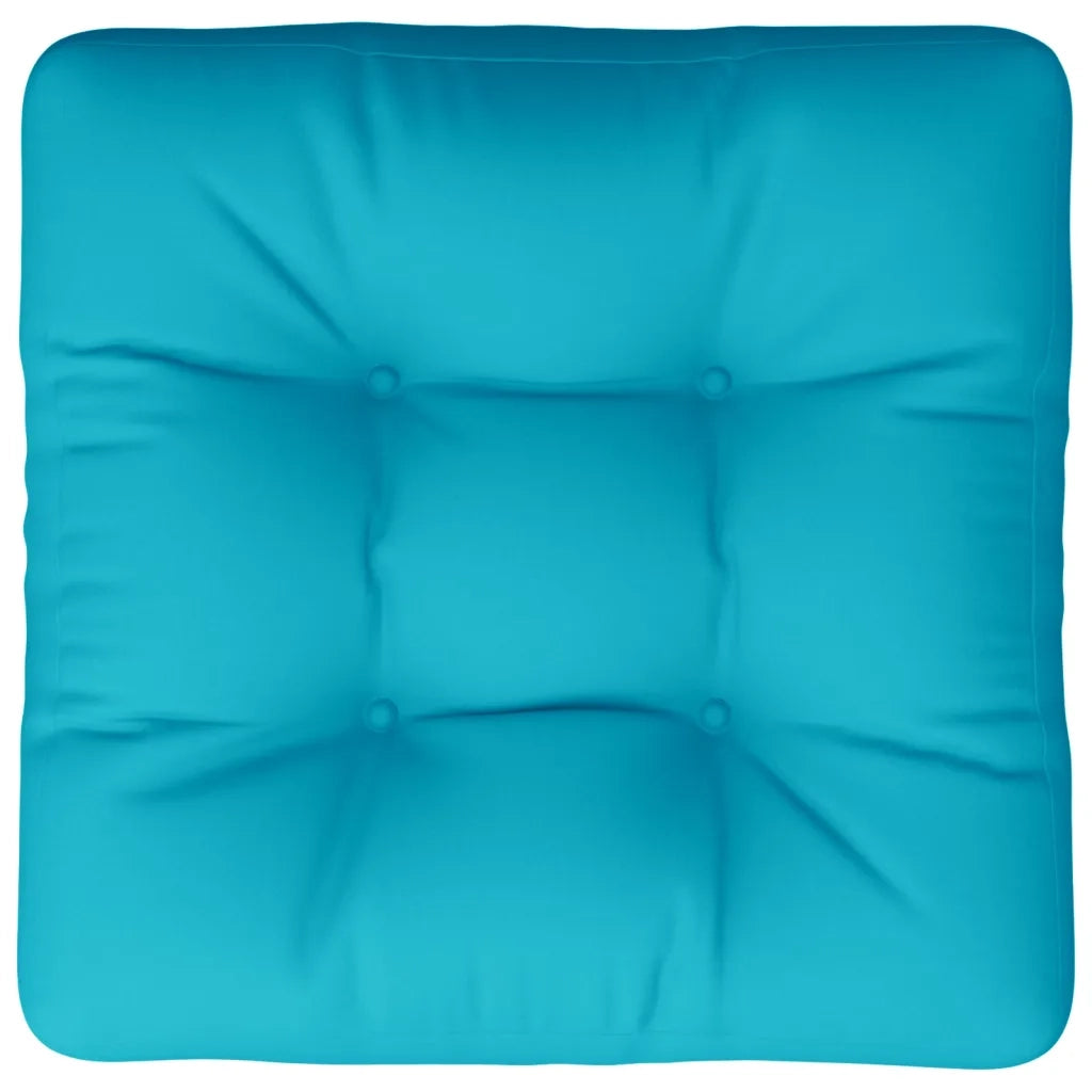 Cuscino per pallet | Cuscini per sedie Turchese 58x58x10 cm in Tessuto Oxford