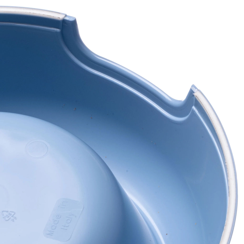 Set 6 ciotole per cani in plastica riciclata 0,3 litri Ø 15,5 cm con bordo antiscivolo e maniglie laterali colori assortiti Ferplast