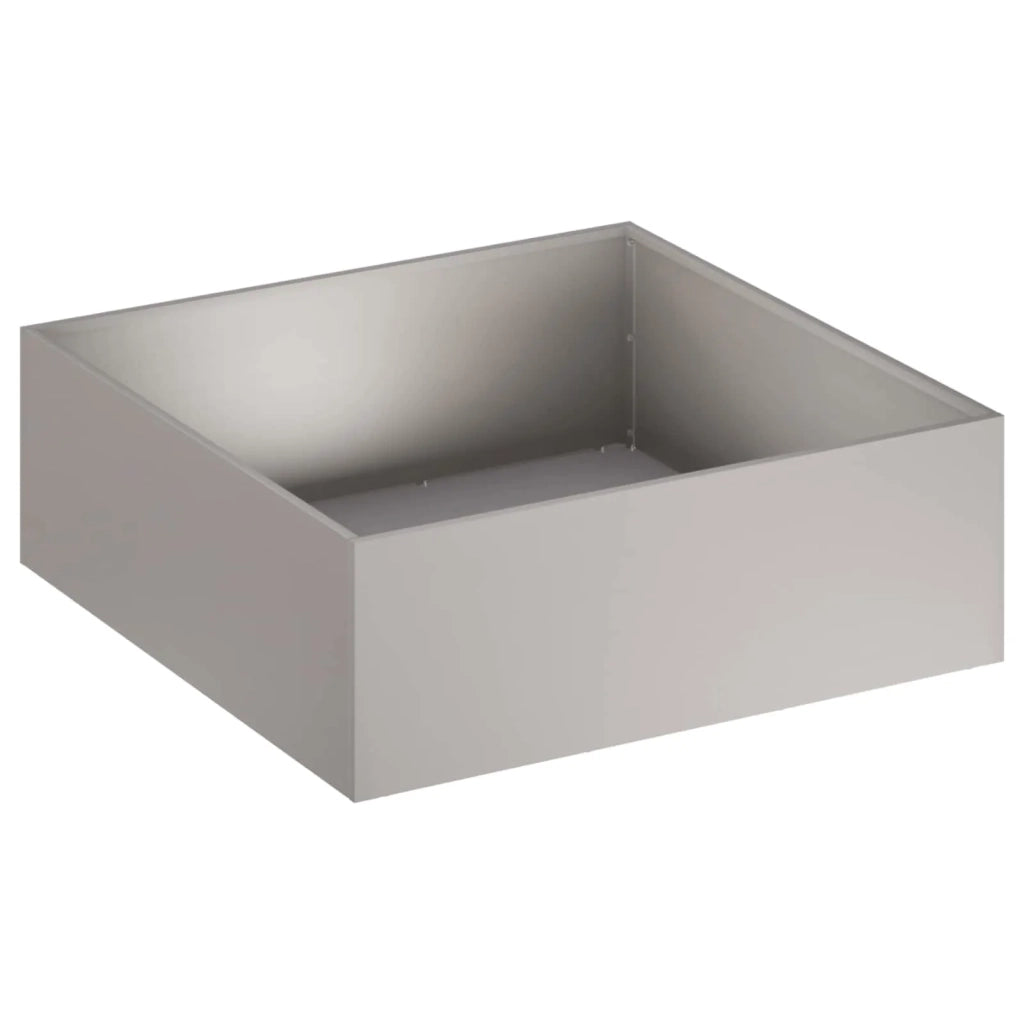 Vaso da giardino Ruggine 60 x 60 x 20 cm Acciaio Corten 8005006
