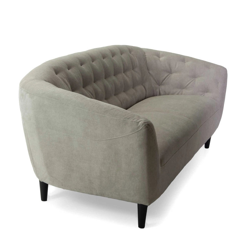 Divano Verrazzano 3 Posti Tessuto Sabbia Cm 191x84h78