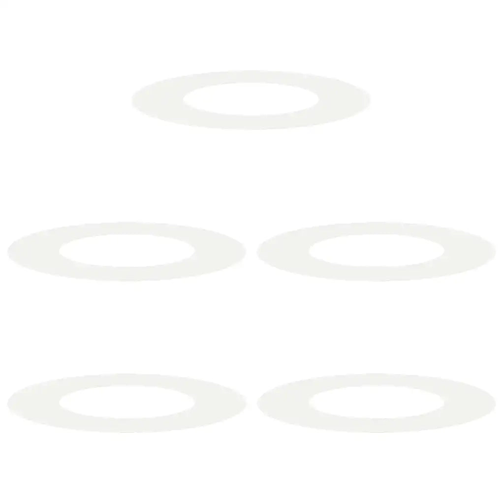 adatto per Anelli d'Albero Piatto 5 pcs Bianco Ø40 / 70 cm 873679