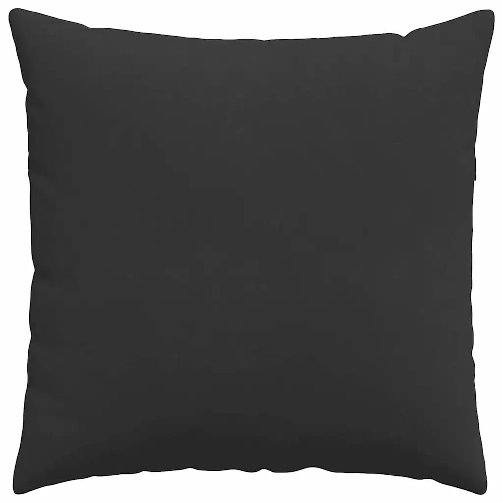 Cuscini da Divano 2 pcs Nero 80 x 80 cm Tessuto 42014072