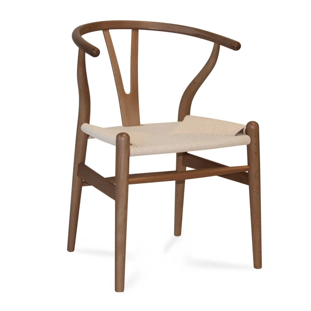 LÚZETE - SEDIA GUNTHER IN LEGNO DI OLMO SCURO