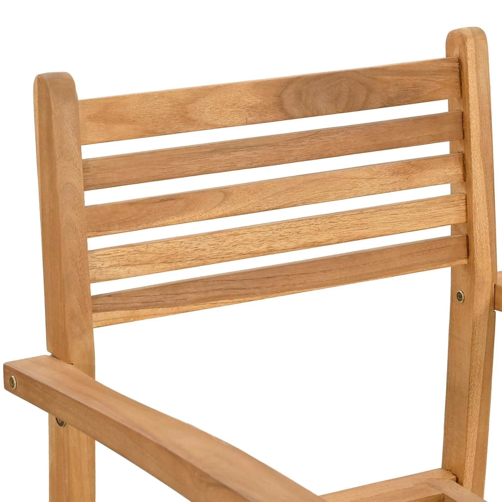Set da Pranzo per Giardino 7 pcs Marrone Legno di teak solido 3375778