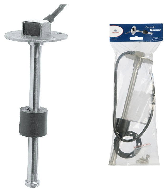 Galleggiante verticale 25 cm inox 33/240 ohms