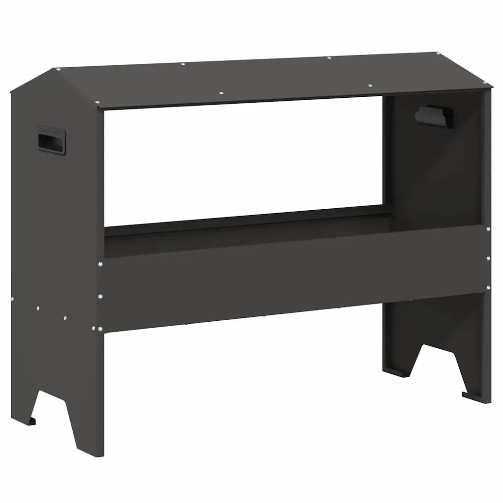 Abbeveratoio per bestiame Nero 79 x 35 x 62 cm
