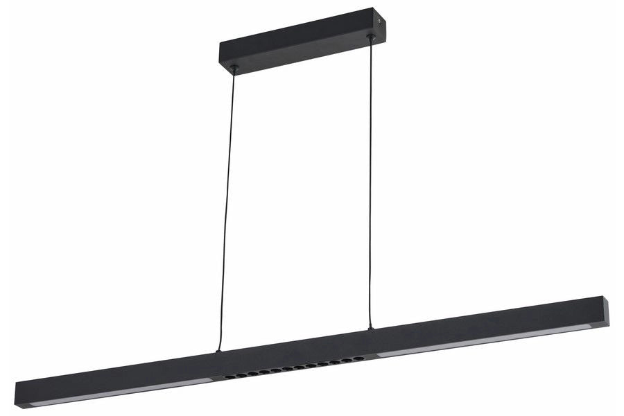 Lampada a sospensione moderna nera 90cm LED 20W Cassie