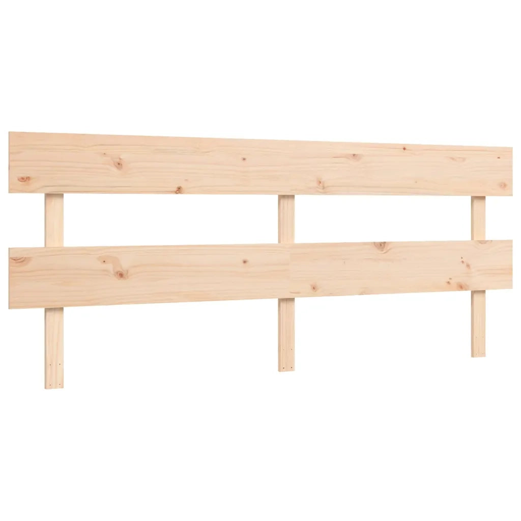 Giroletto senza Materasso-Struttura Letto 200x200 cm in Legno Massello di Pino 691947