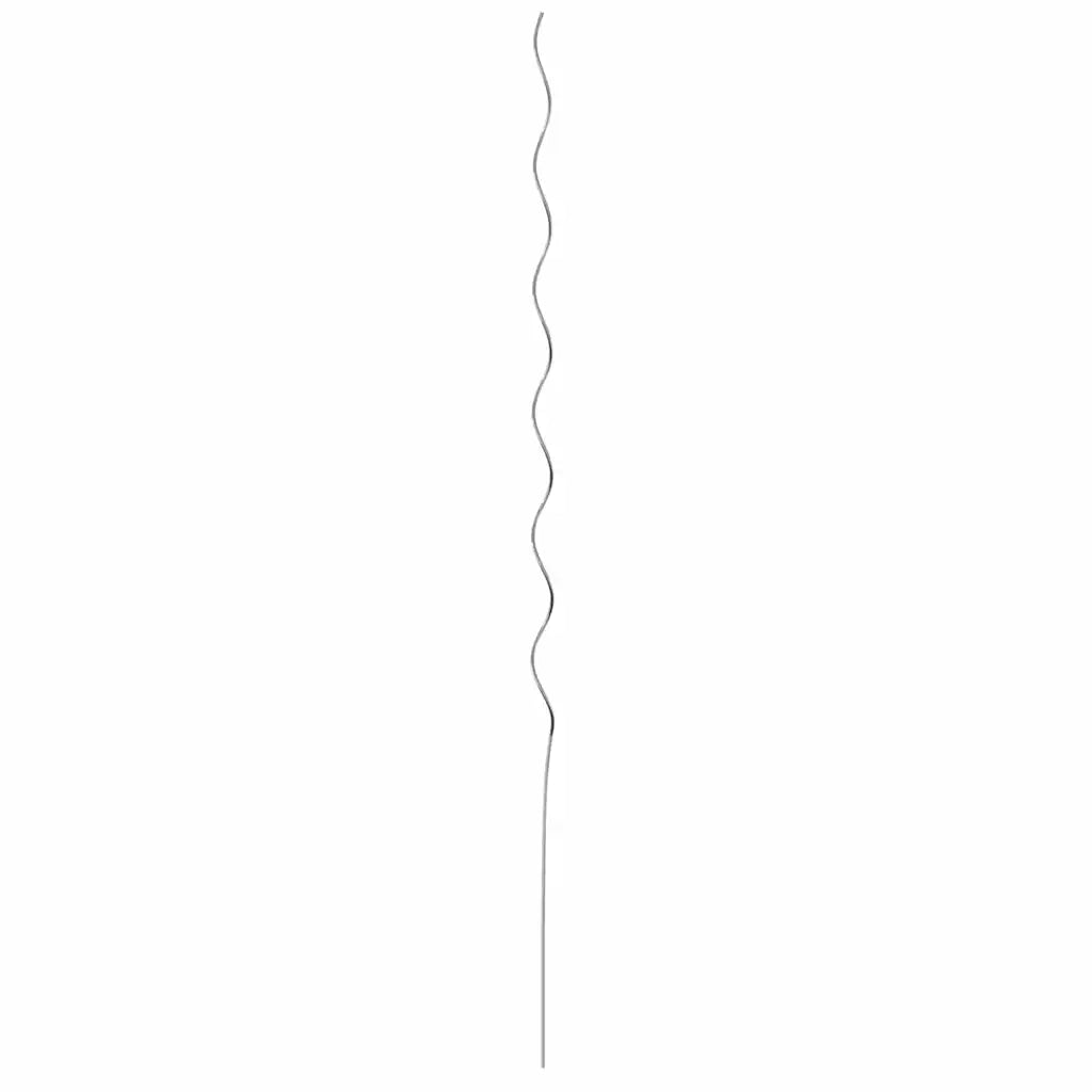 Supporto per piante 50 pcs Argento 150 x 0,6 x 0,6 cm Acciaio 4107049