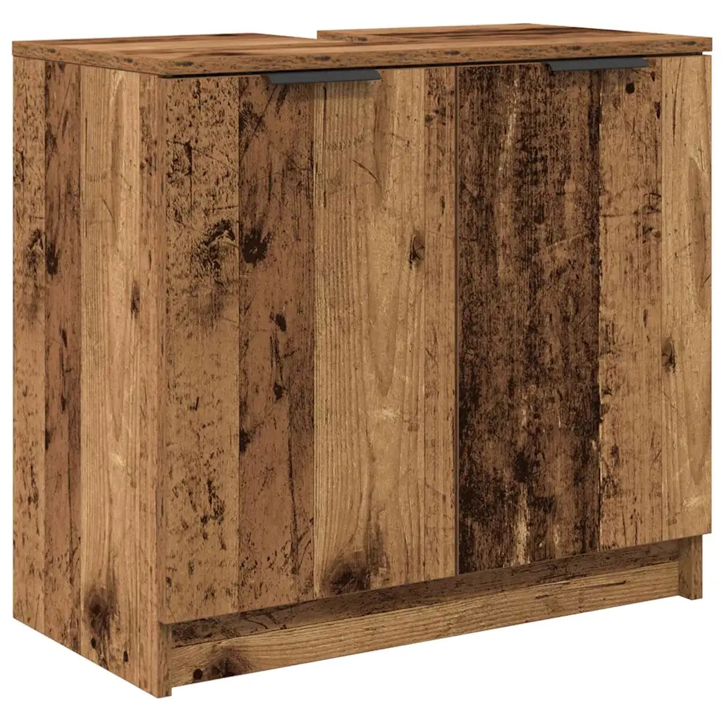Set di Armadi da Bagno | Armadio da bagno Legno vecchio Legno multistrato