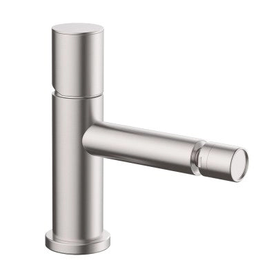 Miscelatore bidet satinato senza leva in acciaio inox Gemini