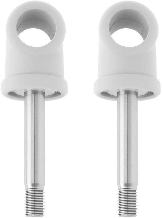 Tassello di supporto per imbarcazione - 2 pezzi - Pin di supporto - Cavo - Adatto per Honwave/Lodestars/Plastimo/Quicksilver/Waveline - Diametro pin 10 mm - Lunghezza 103 mm