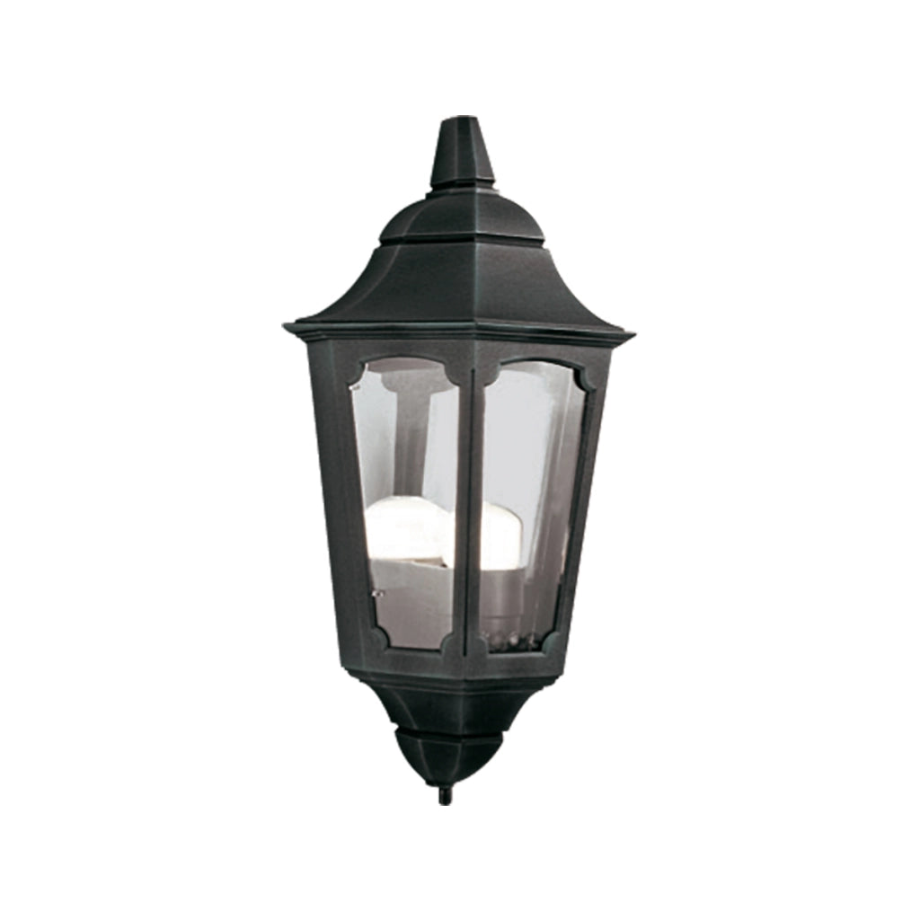 Applique esterna nera classica E27 60W IP44 Parish Elstead