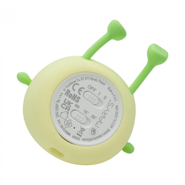 Mary's Lampada Notte Bambini Mango Verde LED 2,5W