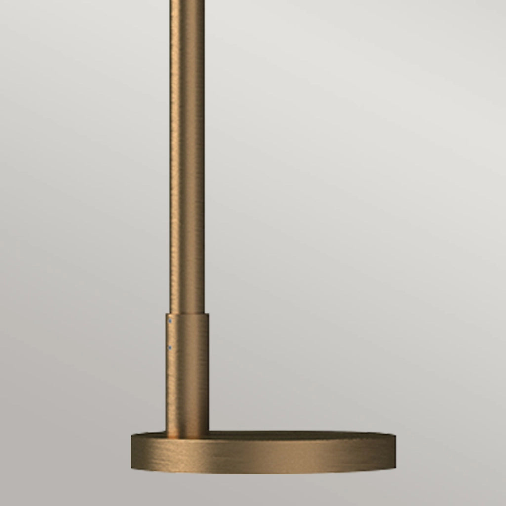Lampada da terra moderna oro spazzolato E27 Remyck