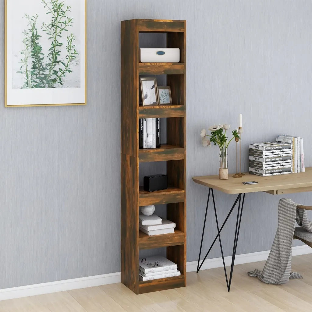 Divisorio-Paravento Rovere Fumo 40x30x198 cm